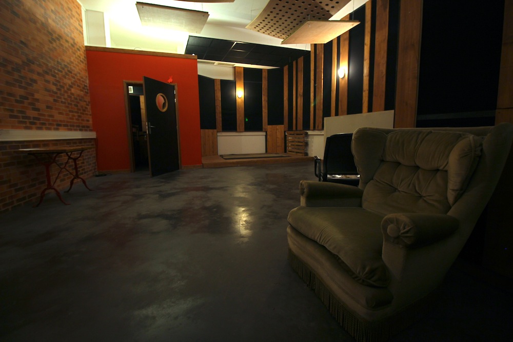 La salle principale du studio