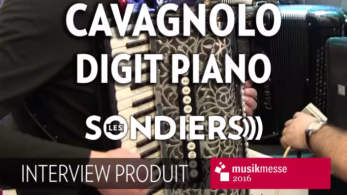 Accordéon numérique Cavagnolo DIGIT Piano