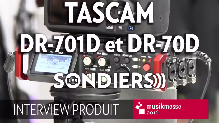 Tascam DR-701D et DR-70D