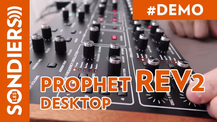 PROPHET REV 2 DESKTOP DEMO - RIEN QUE DES SONS - Just sound no talking