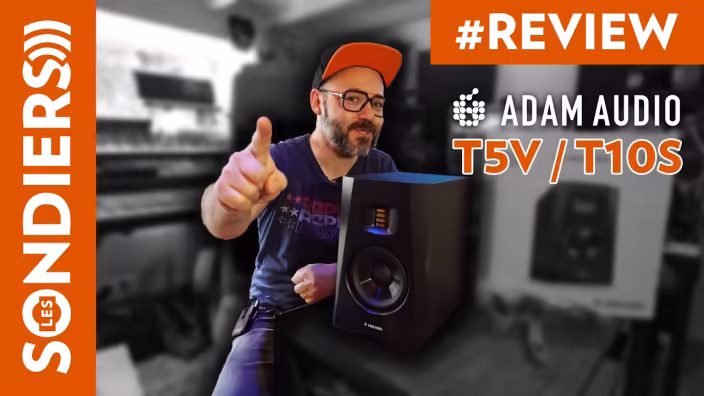 POURQUOI J'AI CHOISI DES ENCEINTES T5V ET UN T10S ADAM AUDIO
