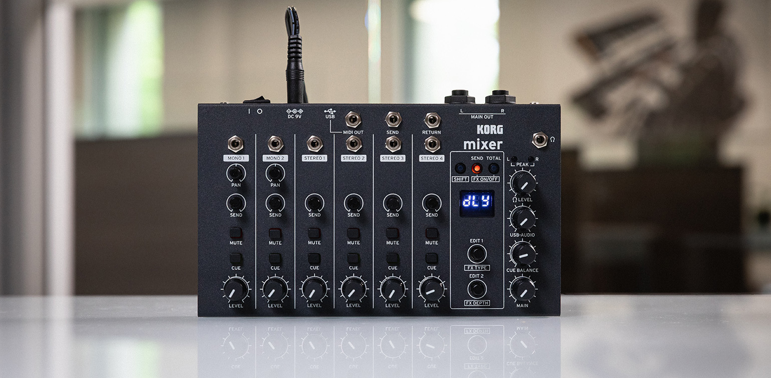 Korg NTS-4 : le petit mixer de performance DIY avec effets