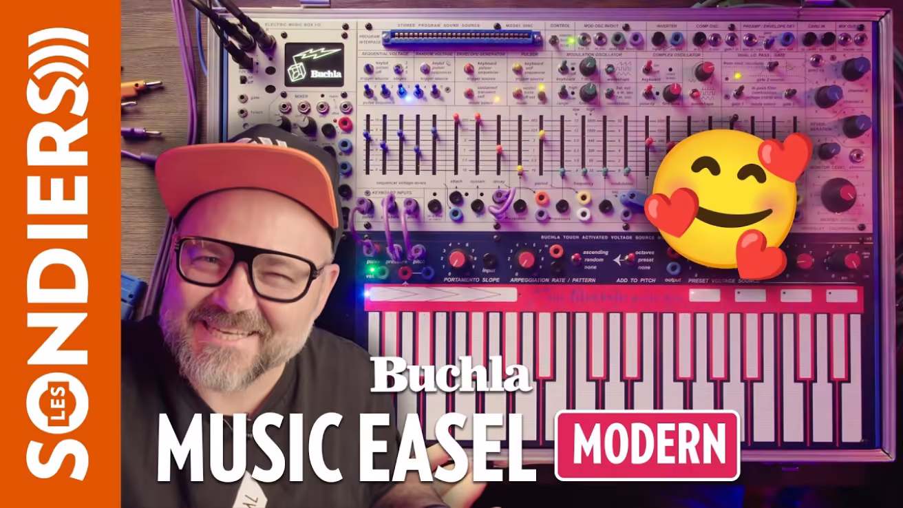 
<span>Un synthé vraiment spécial : LE MUSIC EASEL MODERN de Buchla 😛</span>
