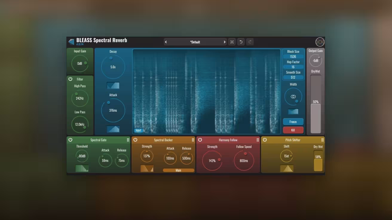 
<span>BLEASS dévoile sa Spectral Reverb</span>
