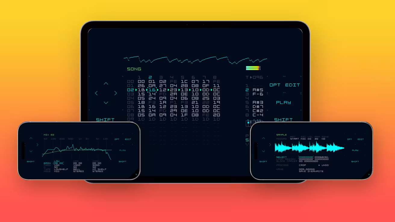 
<span>Dirtywave M8 sur iOS : le tracker complet sur iPhone et iPad</span>
