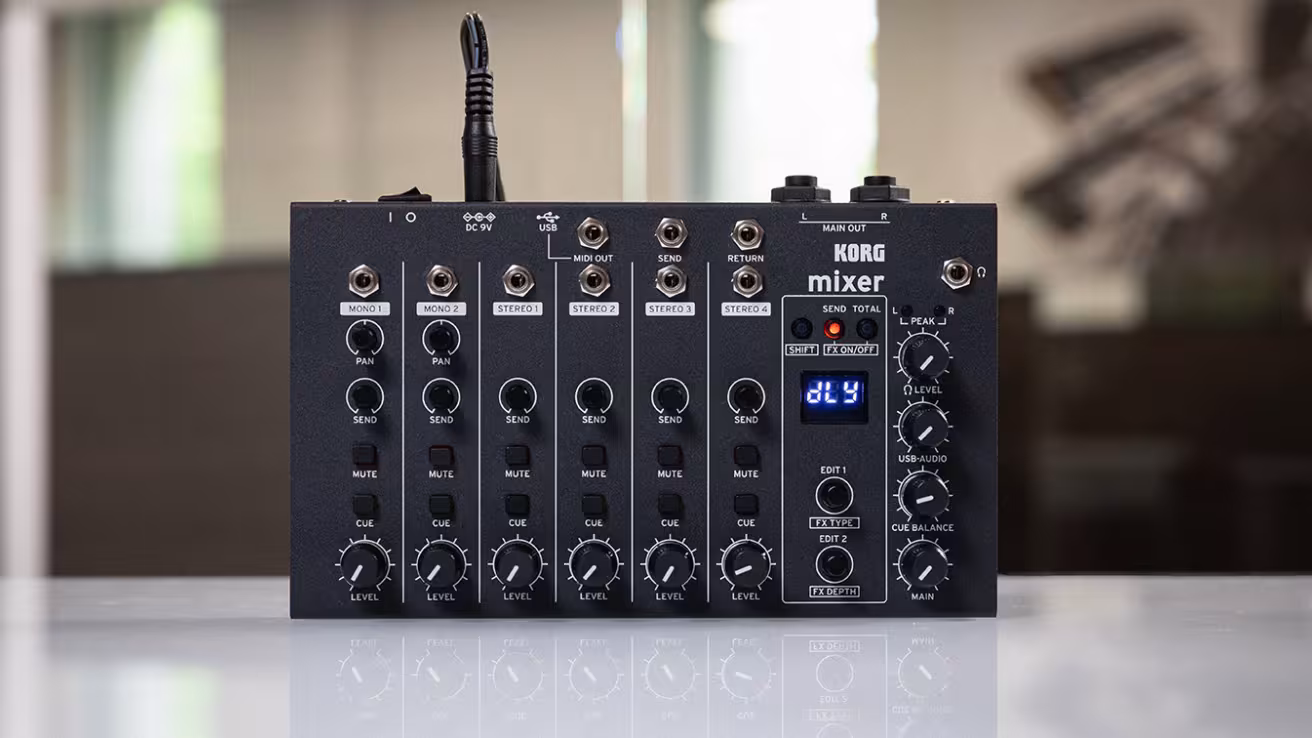 
<span>Korg NTS-4 : le petit mixer de performance DIY avec effets</span>
