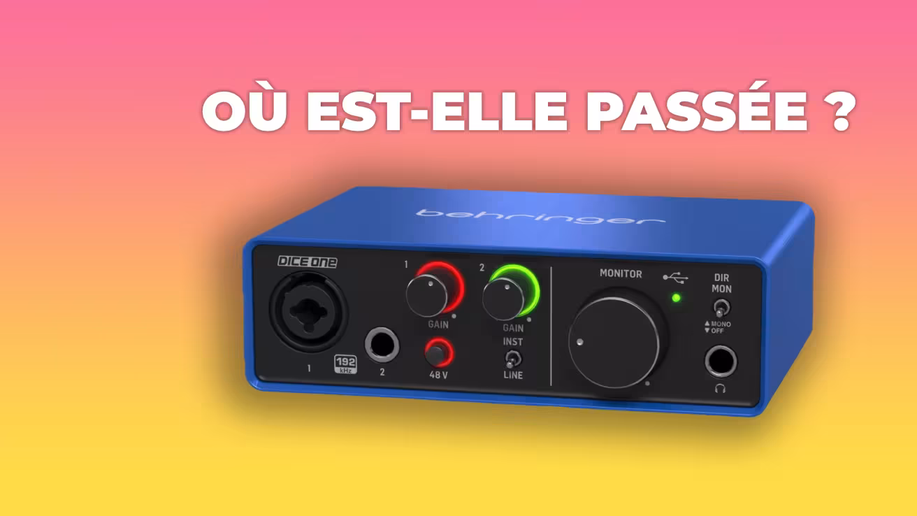 
<span>L’interface fantôme de Behringer !</span>
