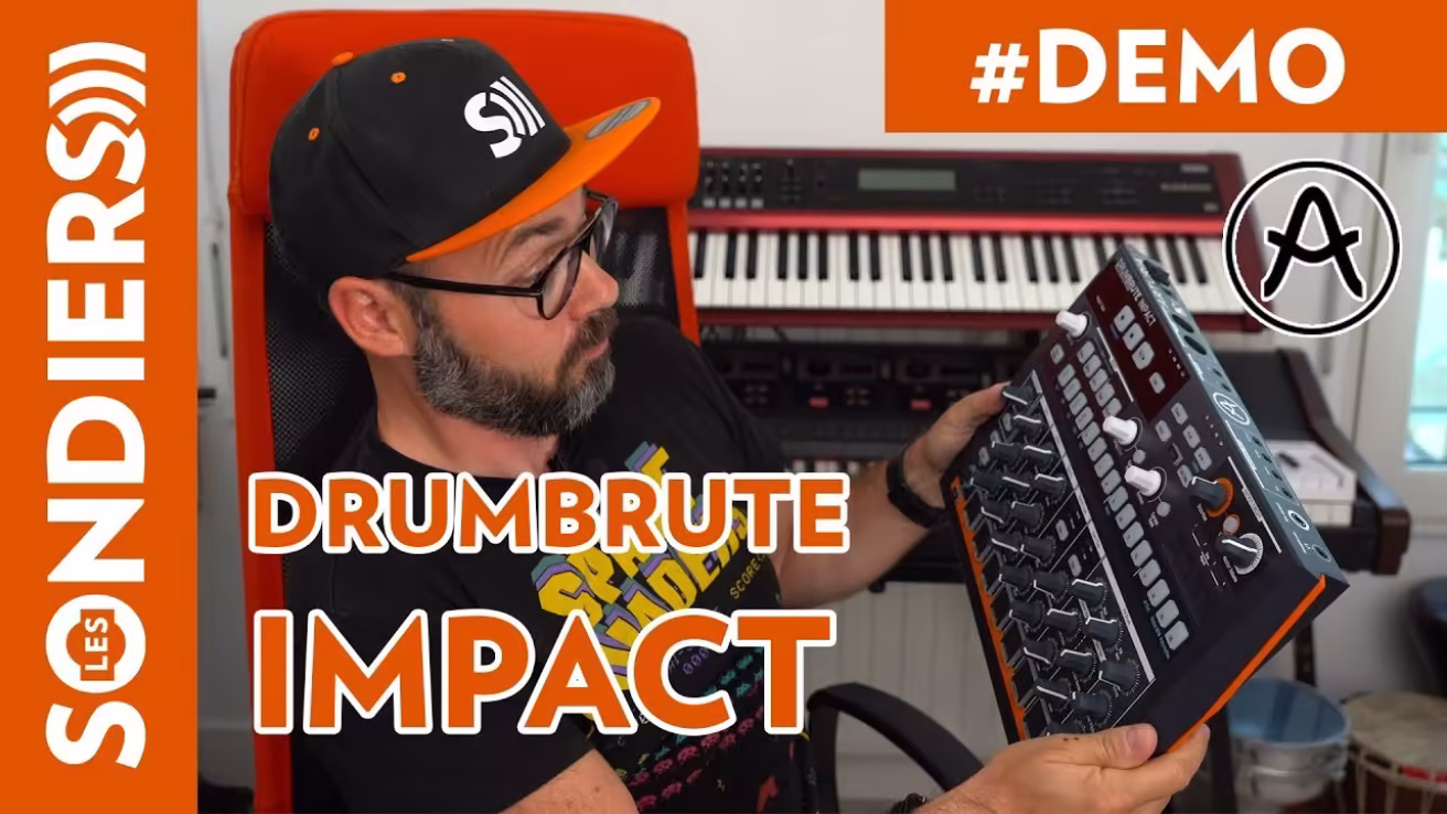 
<span>ARTURIA DRUMBRUTE IMPACT : Prise en main et démo</span>
