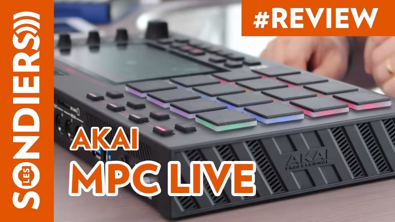 
<span>AKAI MPC LIVE - PUISSANTE MAIS FRUSTRANTE (Firmware 2.0.3)</span>
