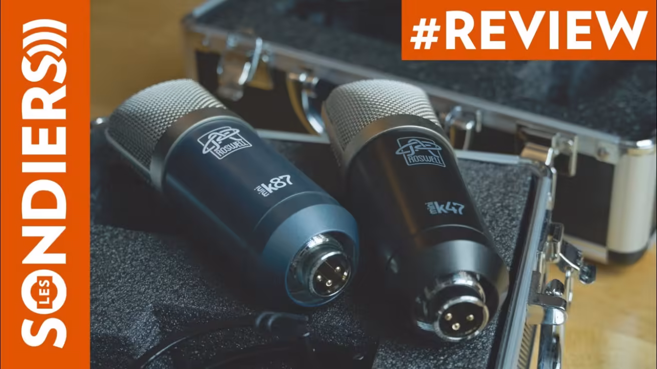
<span>ROSWELL PRO AUDIO MINIK47 ET MINIK87: micro vintage ou micro neutre ?</span>
