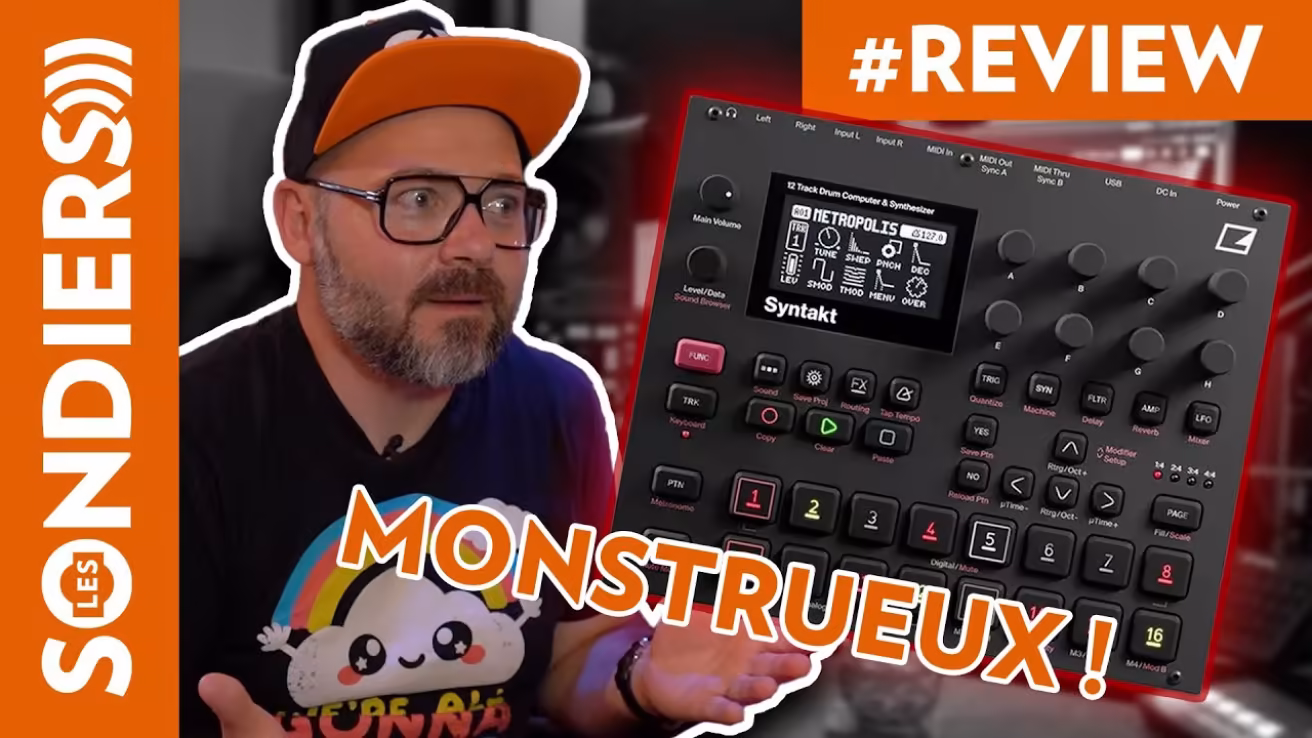 
<span>ELEKTRON SYNTAKT : CETTE MACHINE EST FOLLE ! Je vous dis tout !</span>
