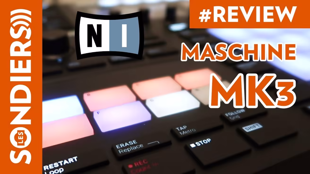 
<span>NATIVE INSTRUMENTS MASCHINE MK3 - GROOVEBOX INCROYABLE MAIS PAS PARFAITE</span>
