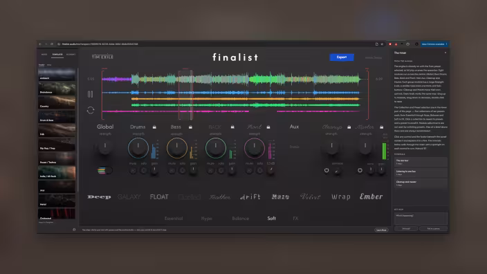 Finalist 2 : Le mixage algorithmique de Tim Exile arrive en standalone et via le navigateur