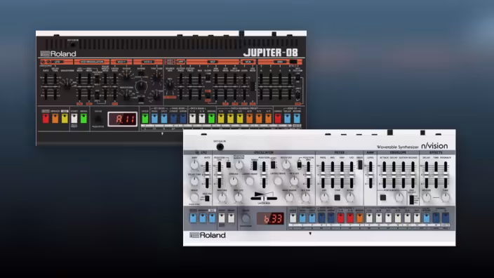 Roland Boutique : Jupiter-08 et n/vision rejoignent la famille