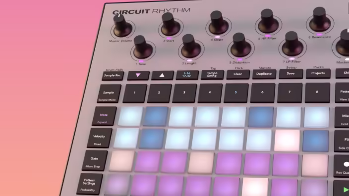Le Circuit Rhythm de Novation est enfin là ! (et bonnes vacances)
