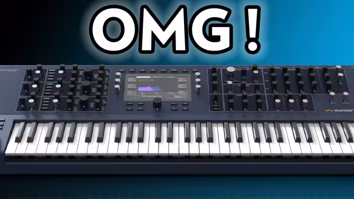 Le nouveau Waldorf Quantum MK2 = OMG ! (ft. Deep Forest)
