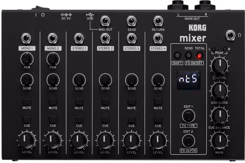 Korg NTS-4 : le petit mixer de performance DIY avec effets