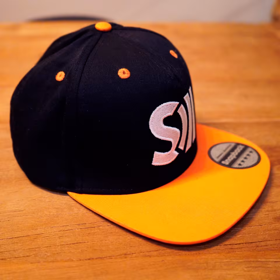 Casquette orange Les Sondiers